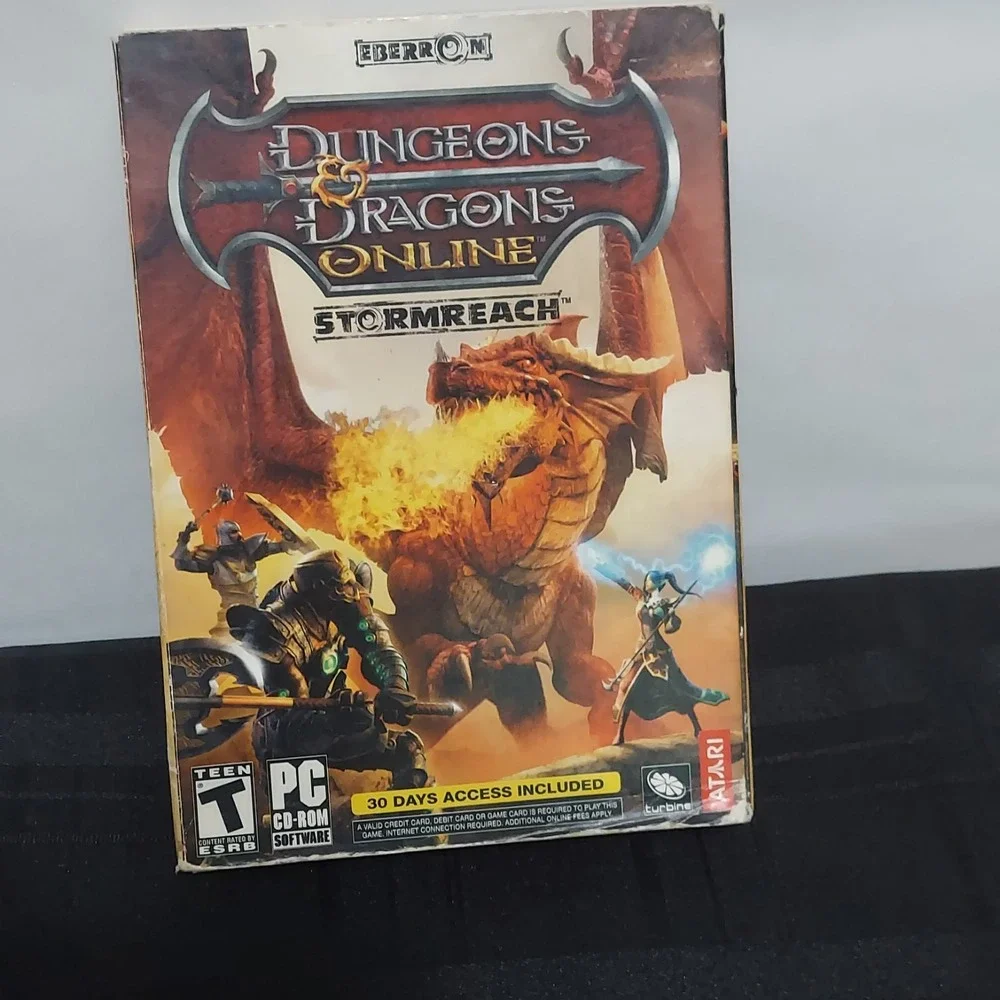 Dungeon & Dragons Online: Stormreach DVD-ROM PC 2006 MMORPG Windows XP